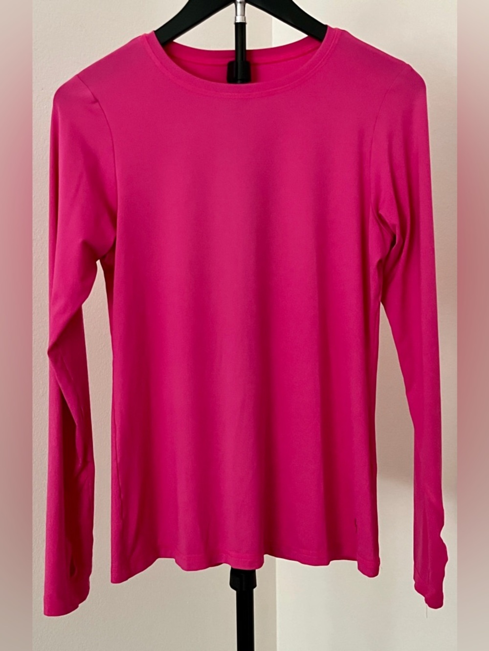 💗 Classic Sofibella Long Sleeve Tee - Hot Pink | Performance + Soft